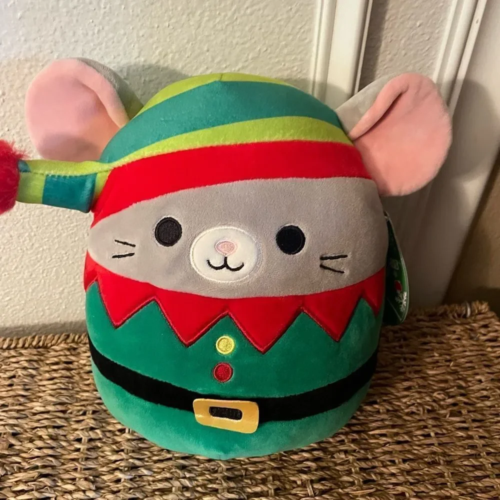Misty Squishmallow Mouse Plush NWT 10 inch